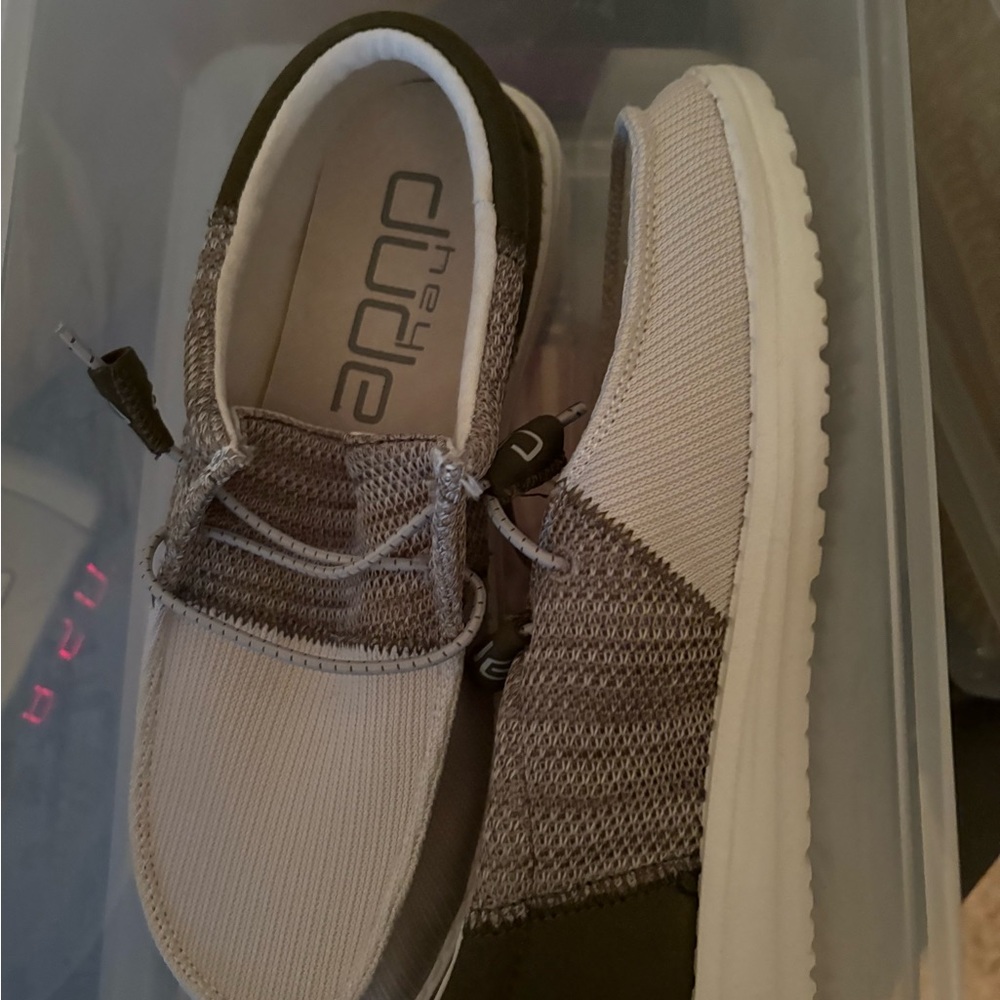 Hey Dude Two-Tone Slip-On Shoes